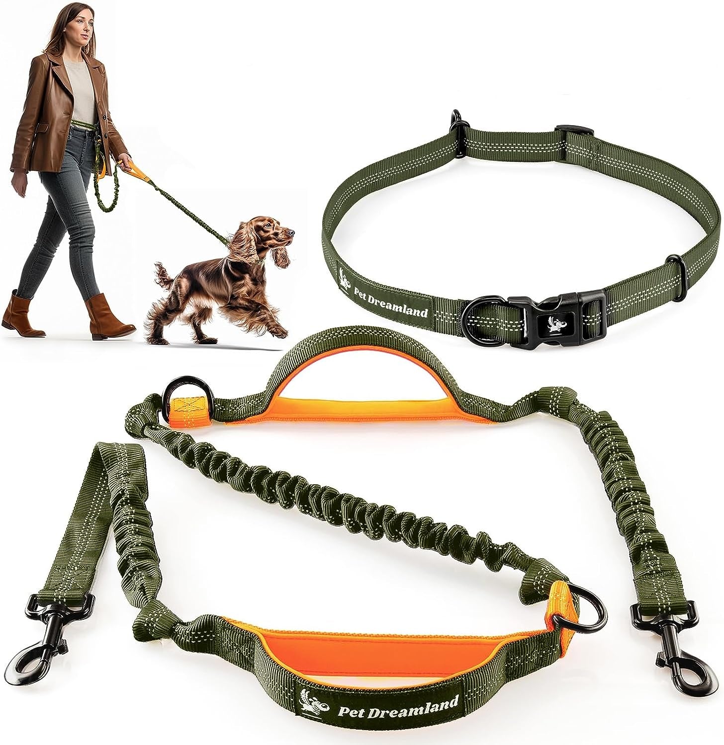 Exquisite Walking Hands-Free Dog Leash