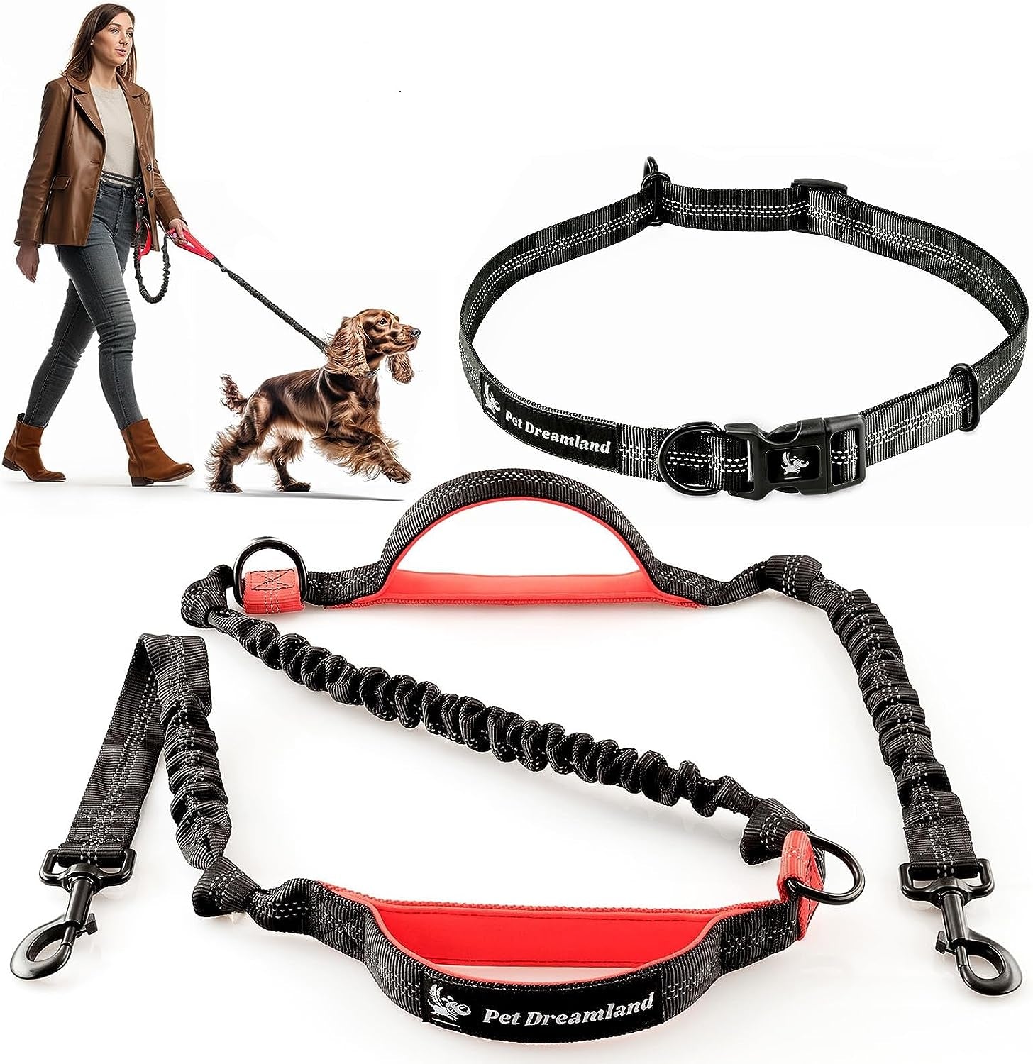 Exquisite Walking Hands-Free Dog Leash