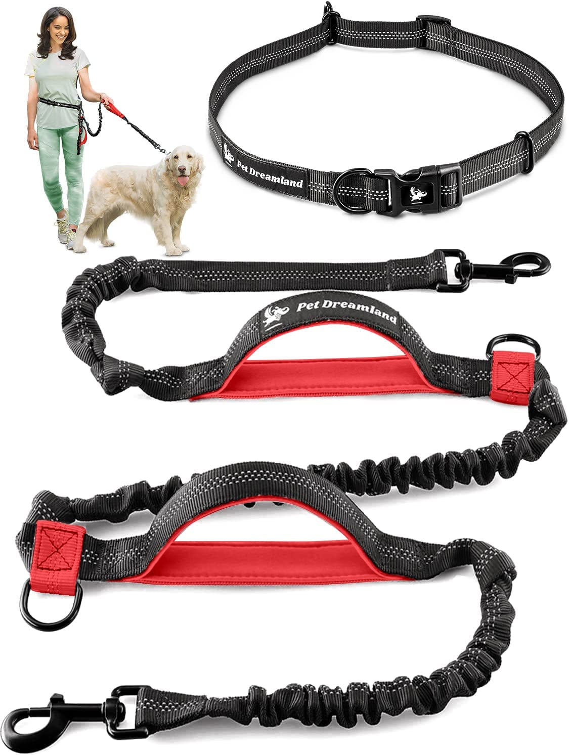 Exquisite Walking Hands-Free Dog Leash
