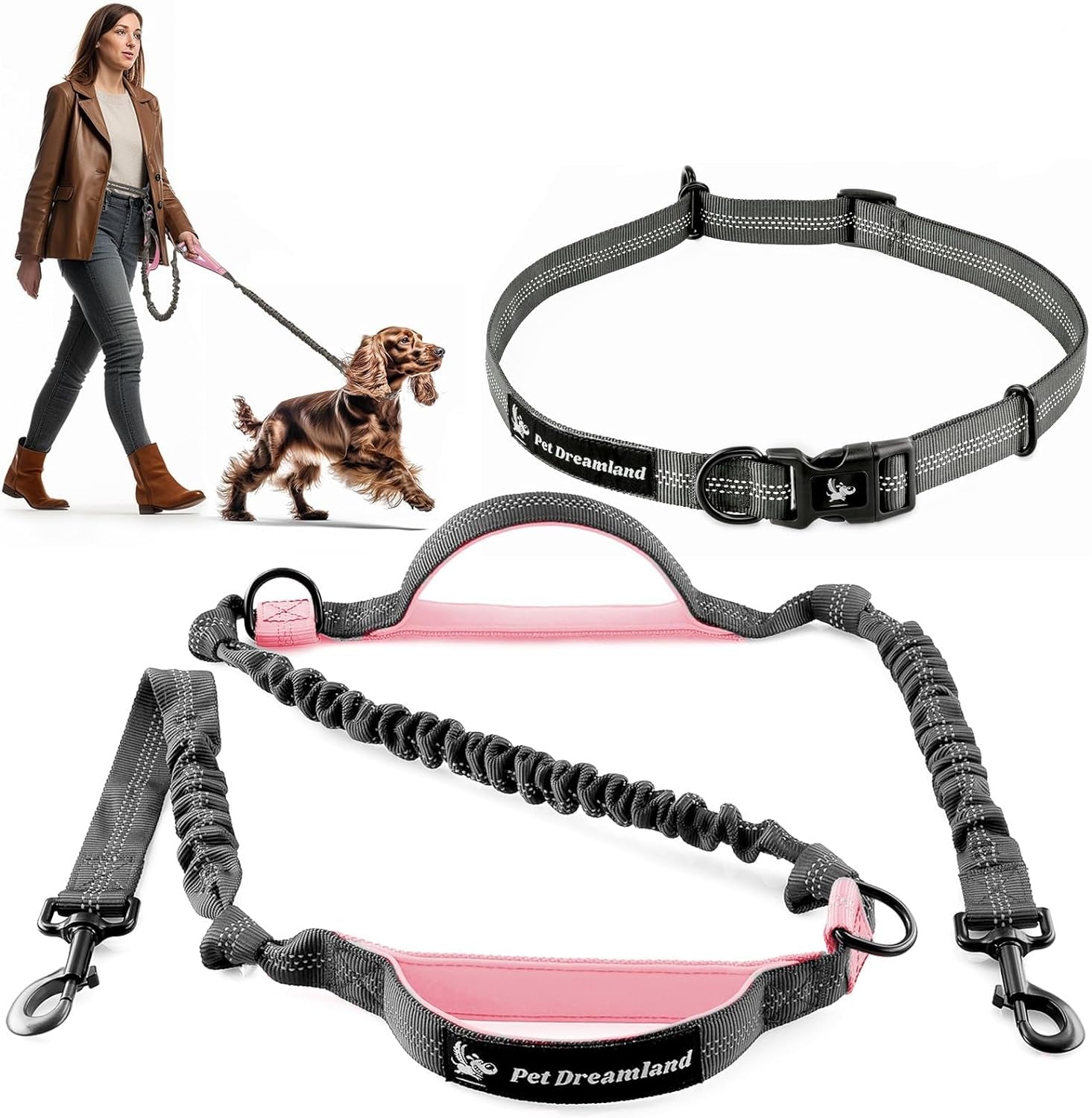 Exquisite Walking Hands-Free Dog Leash