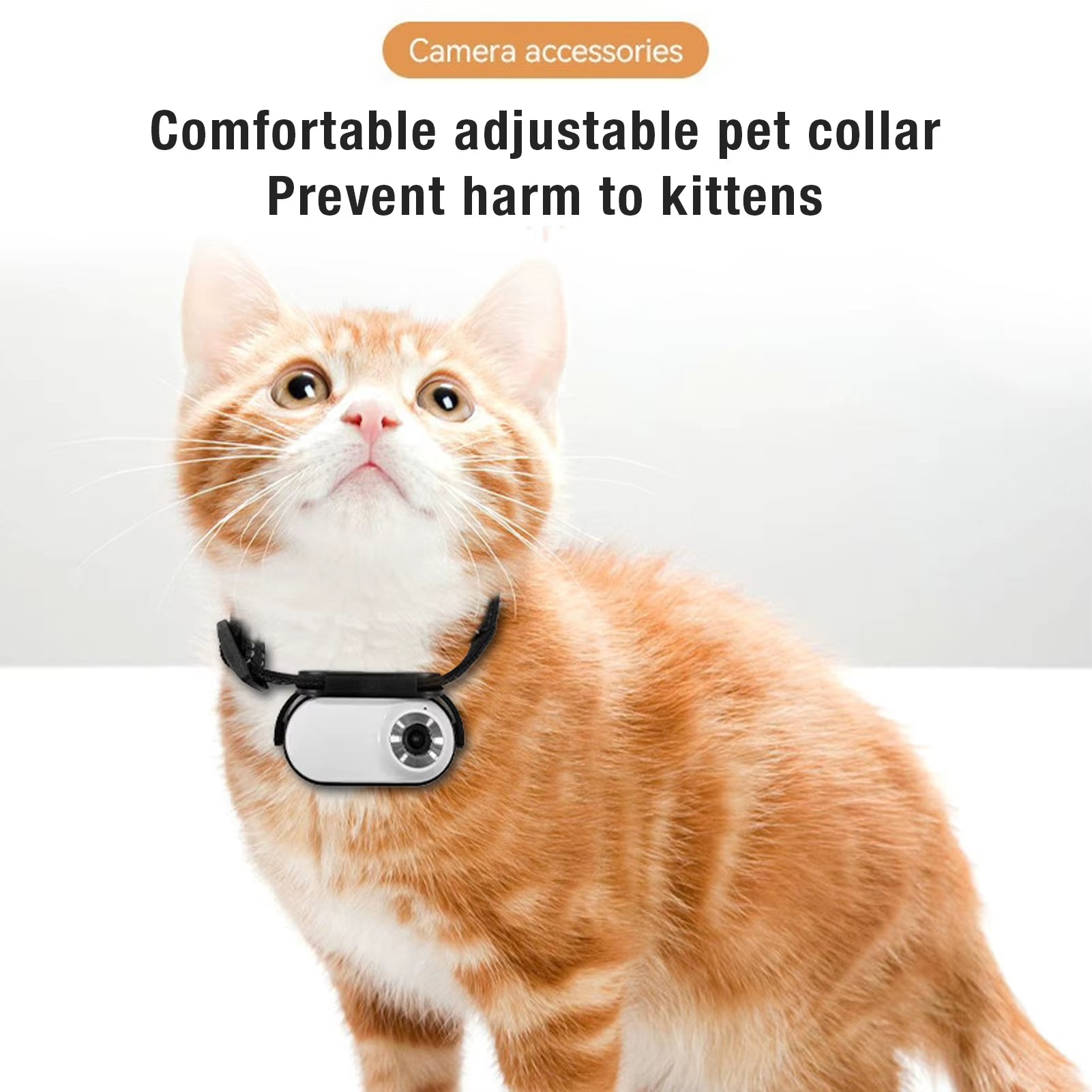 Adjustable HD Cat & Dog Collar Camera