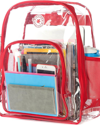 
K-Cliffs Clear Heavy-Duty Backpack