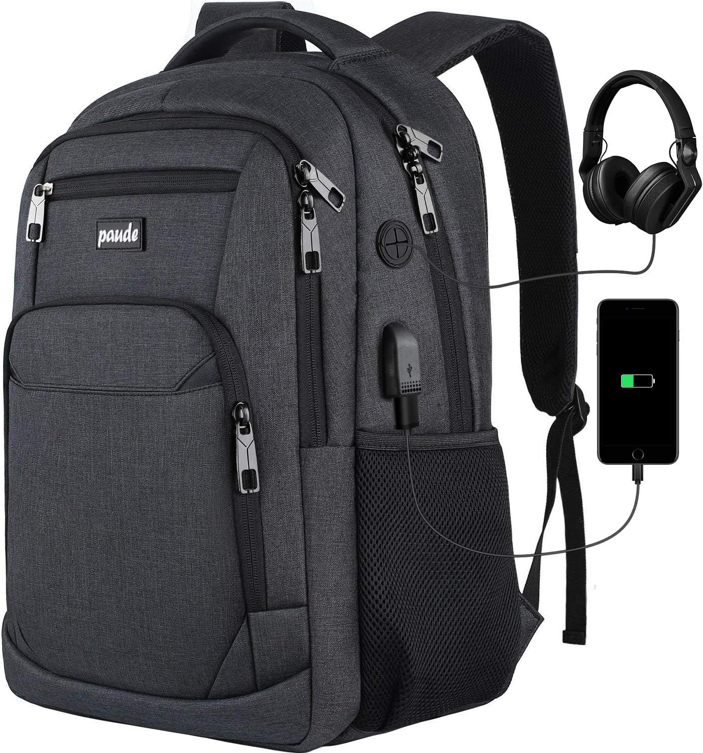 Paude Travel Backpack with  Laptop compartment and charger