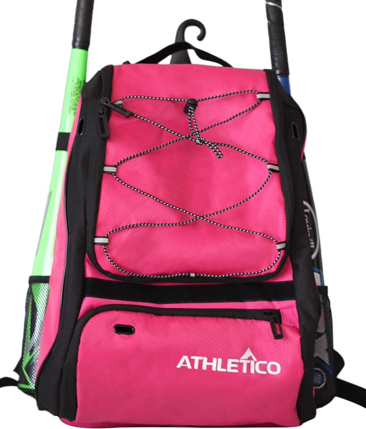 Athletico Baseball Bat Backpack – Youth & Adult Gear Bag