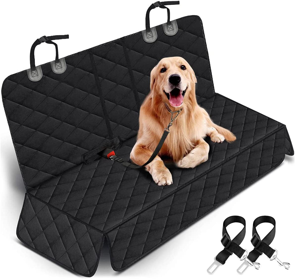 Waterproof Dog Seat Cover Fits most cars, SUVs, and trucks non-slip and durable