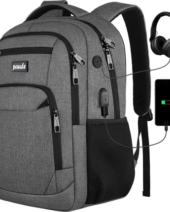 
Paude Travel Backpack with  Laptop compartment and charger