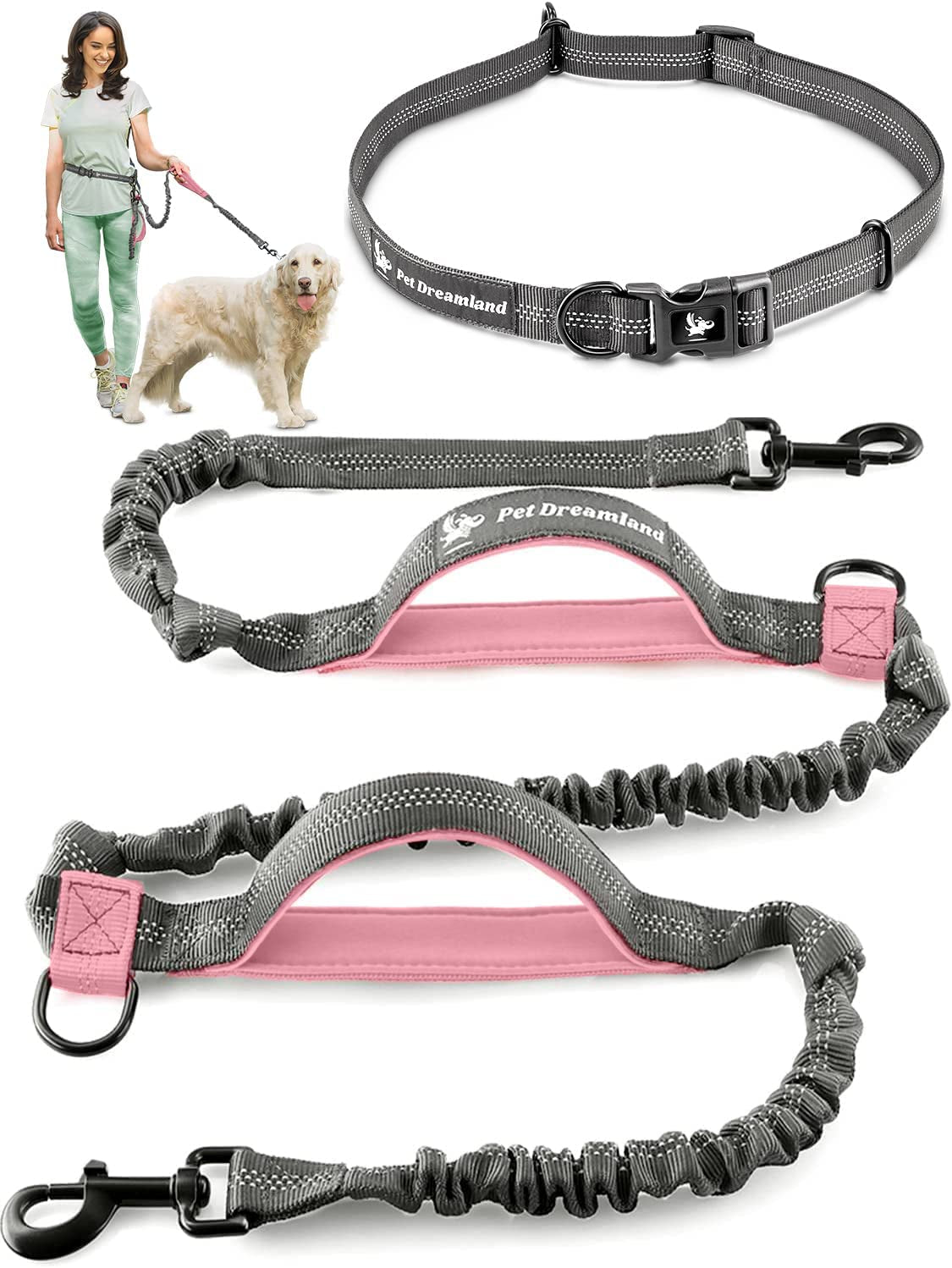 Exquisite Walking Hands-Free Dog Leash