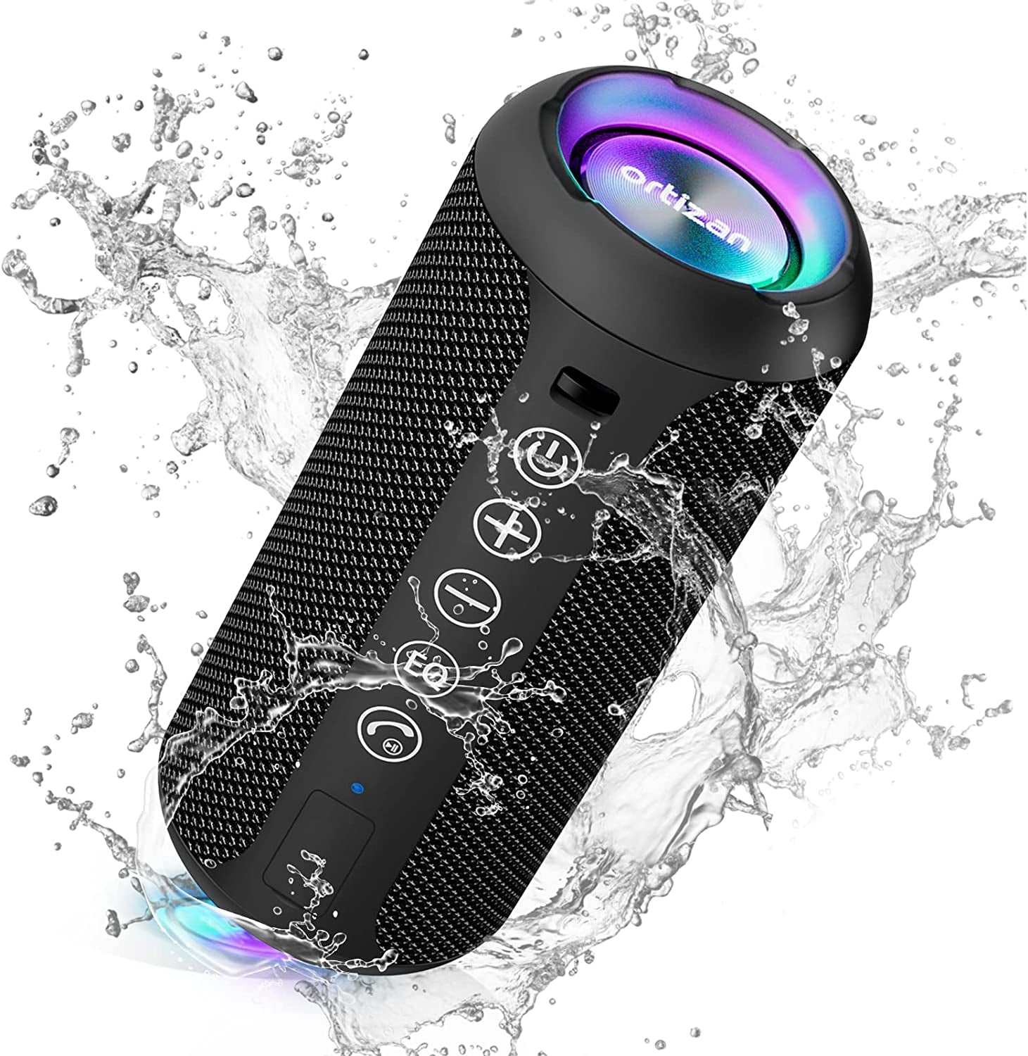 ORTIZAN Portable Bluetooth Outdoor Speaker