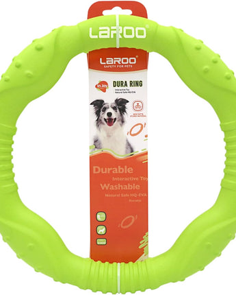Durable Dog Flying Ring Toy for Fetch & Water Play