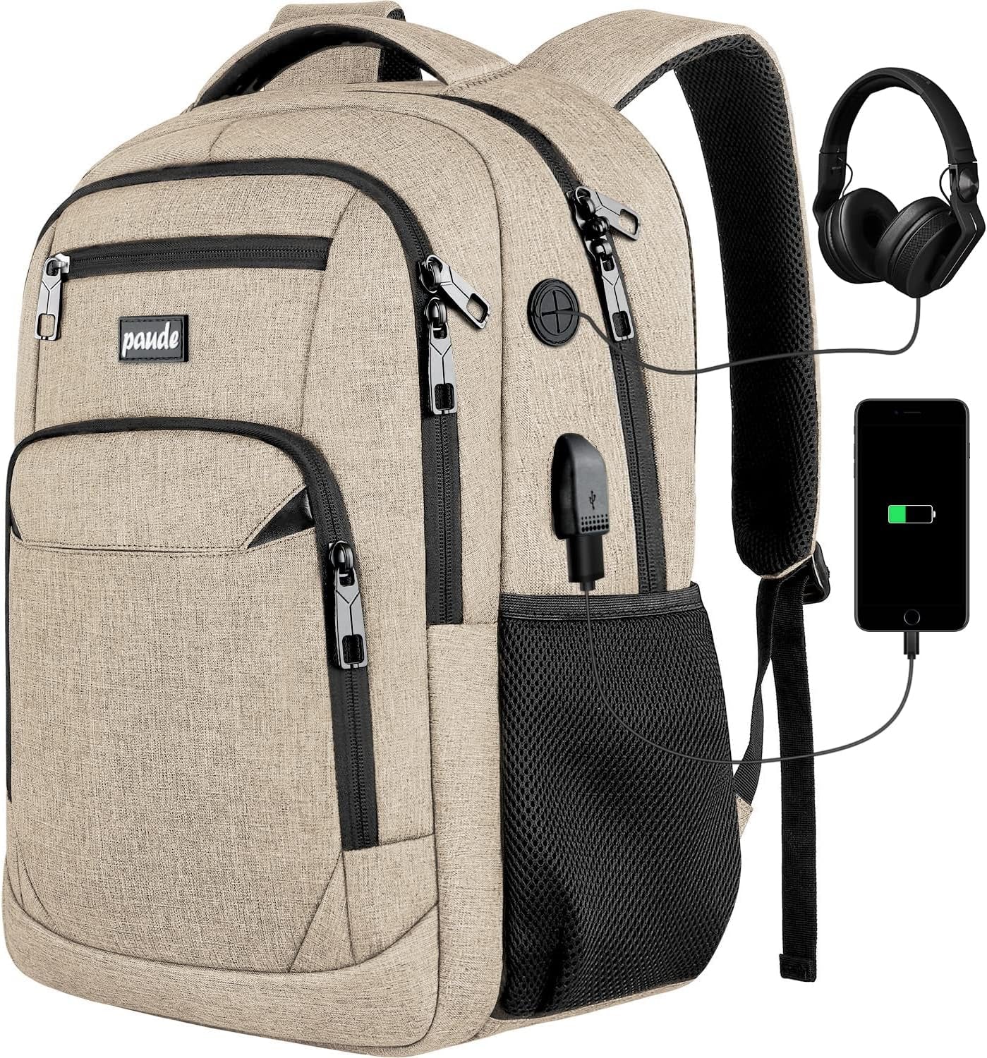 Paude Travel Backpack with Laptop compartment and charger