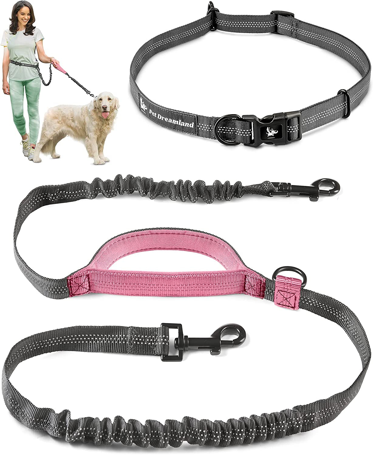 Exquisite Walking Hands-Free Dog Leash
